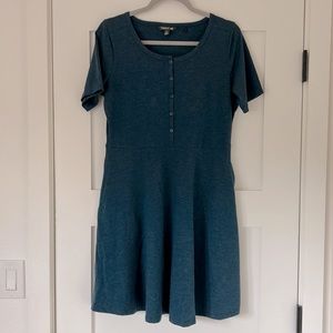 Toad and Co. Tech samba Henley dress women’s size medium.
